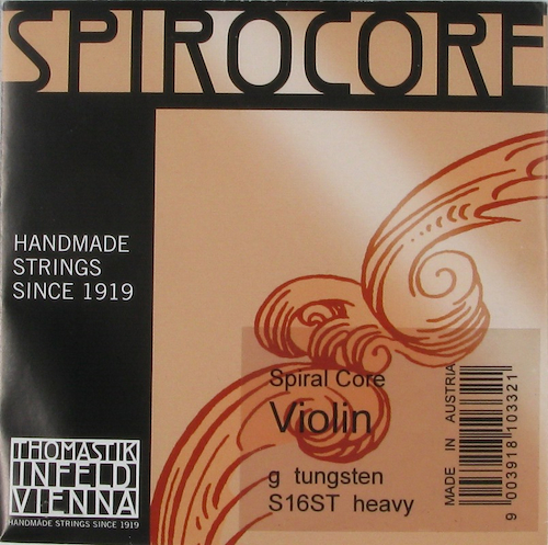 THOMASTIK S16 spirocore G acero/tungsteno violin