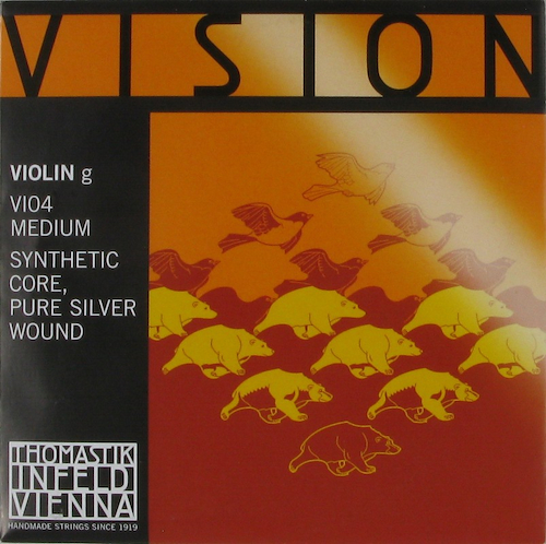 THOMASTIK VI04 vision G sintetico/plata violin