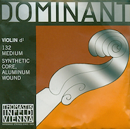 THOMASTIK 132 dominant D perlon/aluminio violin