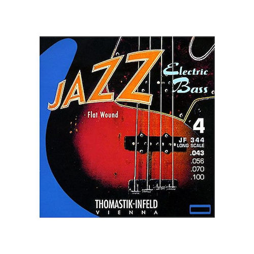THOMASTIK JF344 encordado para bajo jazz electric bass escala larga lisas