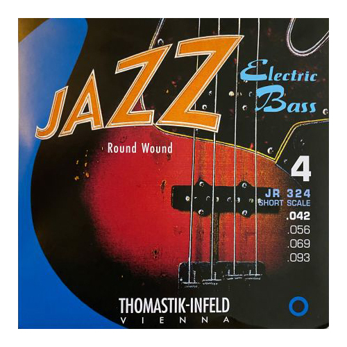 THOMASTIK JR324 encordado para bajo jazz electric bass escala corta