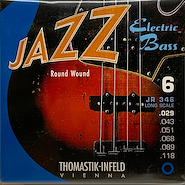 THOMASTIK JR346 encordado para bajo jazz 6 cuerdas escala larga