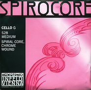 THOMASTIK S28 spirocore G acero/cromo cello