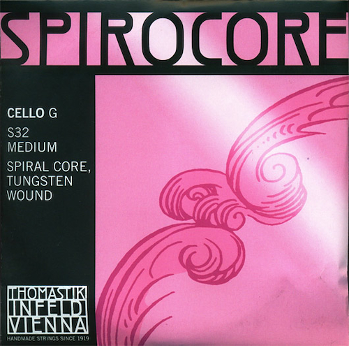 THOMASTIK S32 spirocore G acero/tungsteno cello