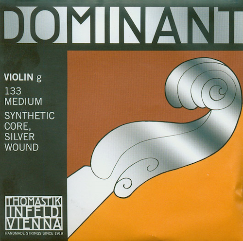 THOMASTIK 133 dominant G perlon/plata violin