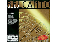 THOMASTIK BC25G belcanto gold A acero/cromo-oro cello