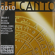 THOMASTIK BC33G belcanto gold C acero/wolfram-oro cello