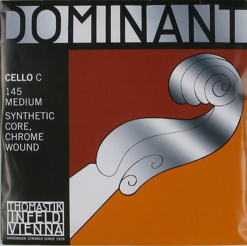 THOMASTIK 145 dominant C perlon/cromo cello