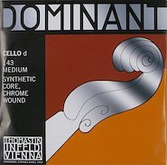 THOMASTIK 143 dominant D perlon/cromo cello