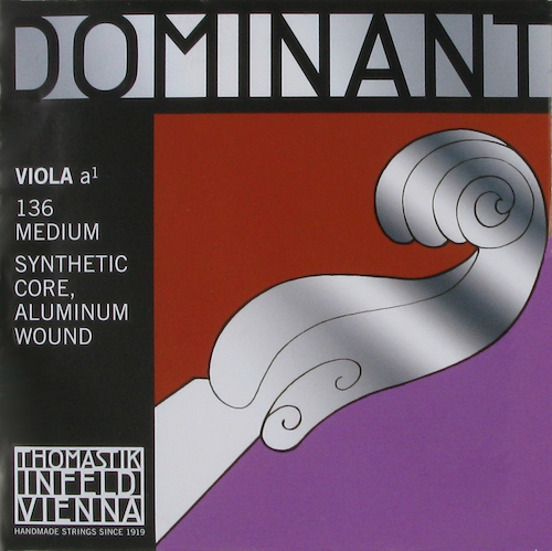 THOMASTIK 136 dominant A perlon/aluminio viola