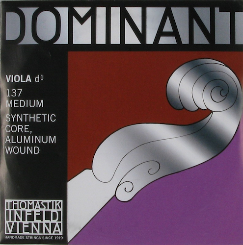 THOMASTIK 137 dominant D perlon/aluminio viola