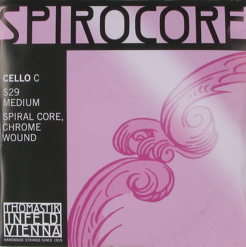 THOMASTIK S29 spirocore C acero/cromo cello