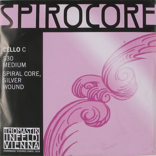 THOMASTIK S30 spirocore C acero/plata cello