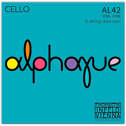 THOMASTIK AL42 alphayue D acero/cromo cello