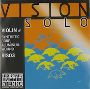 THOMASTIK VIS03A vision solo D sintetico/plata violin
