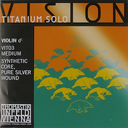 THOMASTIK VIT03 vision titanium solo D sintetico/plata violin