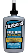 TITEBOND quick tick multi-surface glue 8 floz/237ml