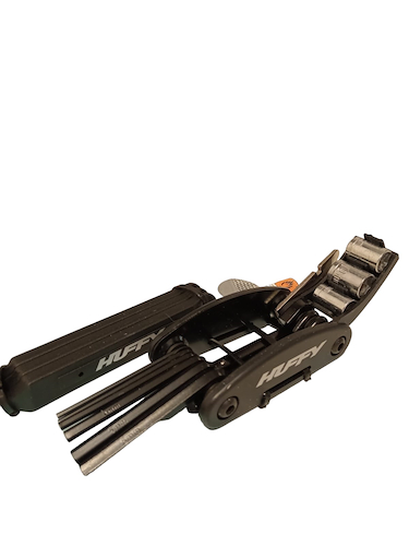 TIRE REPAIR TOOL KIT 11 ITEMS HUFFY Sacacubiertas, Kit parches, y multiherramientas - $ 3.000