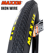 Cubierta Logo AMARILLO Maxxis IKON 29 * 2.20 Alambre