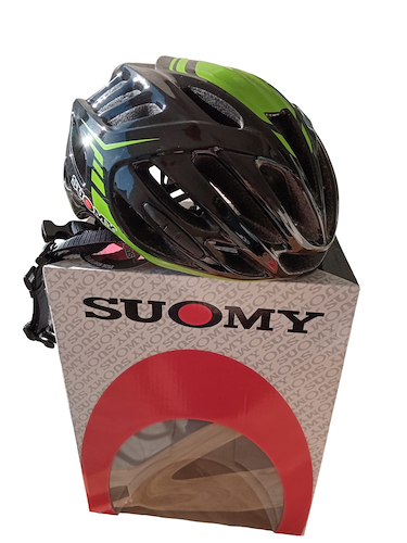 Casco L Suomy Timeless SUOMY NEGRO VERDE - $ 34.155