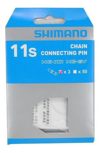3 Pin De Cierre P/ Cadena Shimano 11s Cn9000 En Blister Bike Shimano CN9000 - $ 8.600