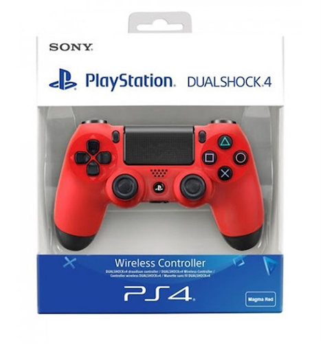 CUH-ZCT2E JOYSTICK COMPATIBLE PS4 LISO ROJO - $ 44.404