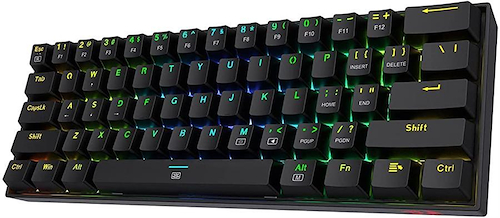 K630W-RGB TECLADO MECANICO DRAGONBORN BLACK BROWN SWITCH - $ 173.059
