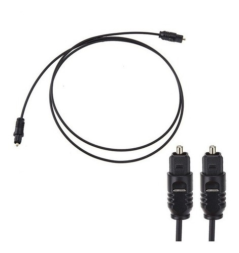 Cable Optico Digital Para Audio Fibra Optica 1 Mts