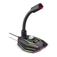 GAME-XMIC350 MICROFONO GAMER SOUL PLAYER USB FLEXIBLE XMIC 350 RG