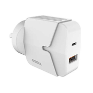 CVQ-PDTCFC CARG.VIAJERO FAST CHARGE USB+PD TYPE-C BLANCO