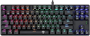 T-TGK313-RD Teclado T-Dagger Bora Black red switch spanish rainbow