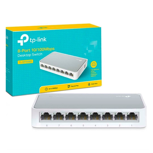 TL-SF1008D SWITCH TP-LINK 8 PUERTOS TL-SF1008D - $ 23.736