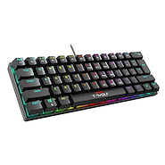 T61 TECLADO GAMER RGB MECANICO 60%  T-WOLF