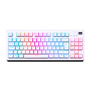 VG-K387-WHT-RED TECLADO QUASAR 80% SWITCH RED