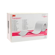 Cinta adhesiva x 12 rollos Transpore 1527/1 3M