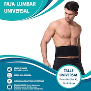 Faja lumbar universal de 70 a 110 cm  ALVEAR