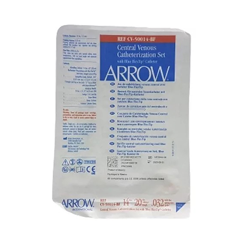 Cateter venoso central 1 lumen 14G (7fr) 20 cm ARROW