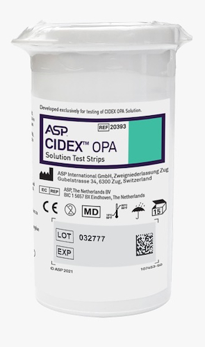 Tiras Reactivas x 120 Cidex Opa  ASP