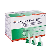Aguja descartable x 100 unidades Insulina (Ultrafine) BD