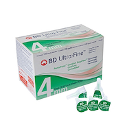 Aguja descartable x 100 unidades Insulina BD