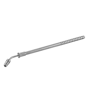 Canula para aspiracion poole 8mm 22cm curva  BELMED