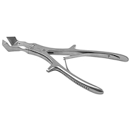 Cizalla doble articulada liston key 27cm acodada  BELMED