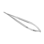 Tijera microcirugia con fleje mango redondo Recta BELMED