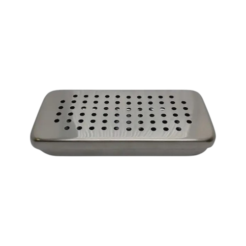 Caja de acero inoxidable Cribada BELMED