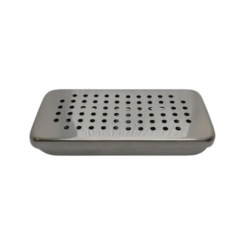 Caja de acero inoxidable Cribada BELMED