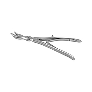 Pinza Gubia doble articulada Echlin Recta BELMED