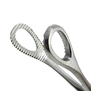 Pinza Foerster estriada Recta BELMED
