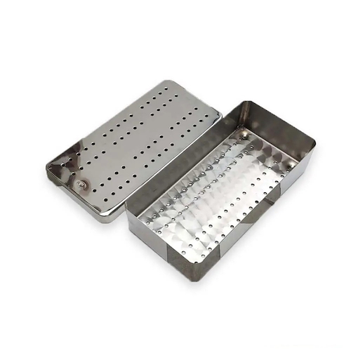 Caja de acero inoxidable Cribada BELMED