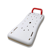 Tabla de plástico blanco, para bañera, con grampas ajustable  CAREQUIP