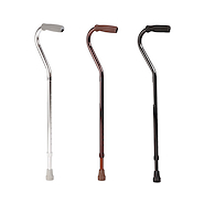 Baston con mango desalineado regulable 77 - 100 cm C115B CAREQUIP